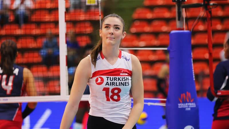 Beautiful and Talented Volleyball Player. Zehra Gunes (HD) - porn video  