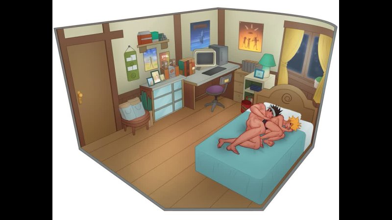 CamoHouse - Overnight-1 gay yaoi animated - porn video  