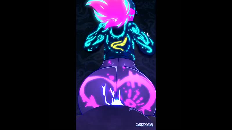 League of Legends KDA Akali by Derpixon R34 Rule34 LoL K_DA - porn video  