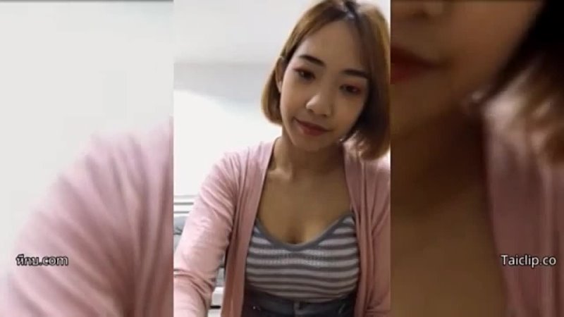 ⁣Opening her virginity for the first time, just broke up, Nong Kham leaked a private video call, masturbating in a thrilling way - порно видео  