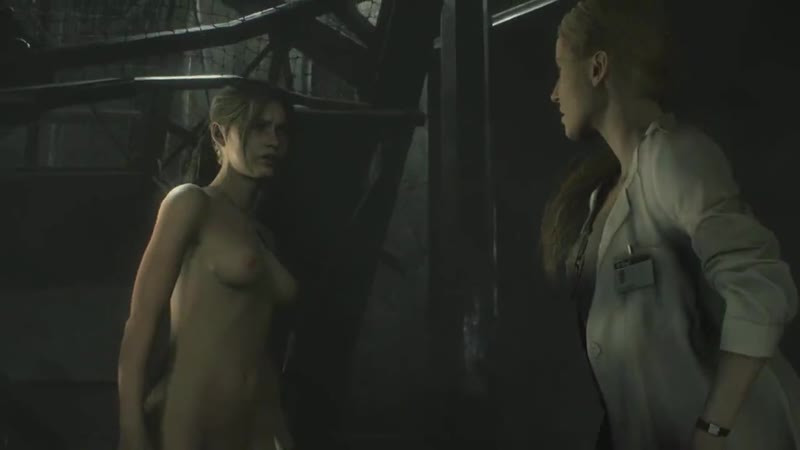 Resident Evil 2: Remake — Claire Redfield — Nude Mod — All Scenes - porn video  