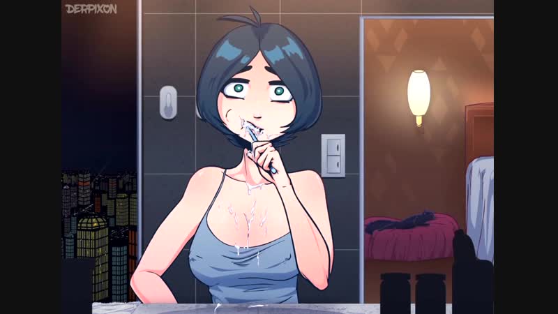 Time Stopped Brush by [Derpixon] (hentai, hentai, sex, anal, porno, boobs 18+, anime) - porn video  