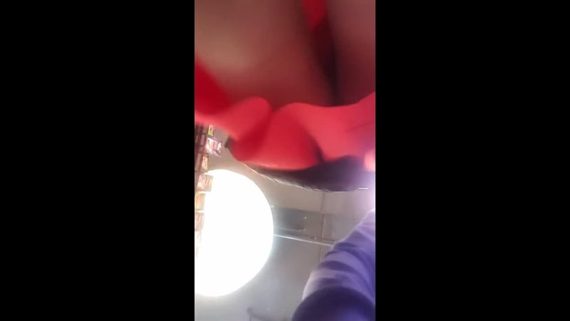 Upskirt candid voyeur in show underwear panties - porn video  