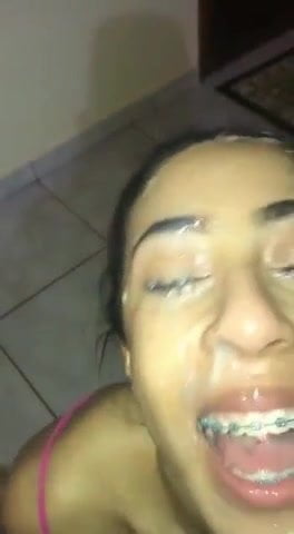 GOZANDO NA CARA - porn video  