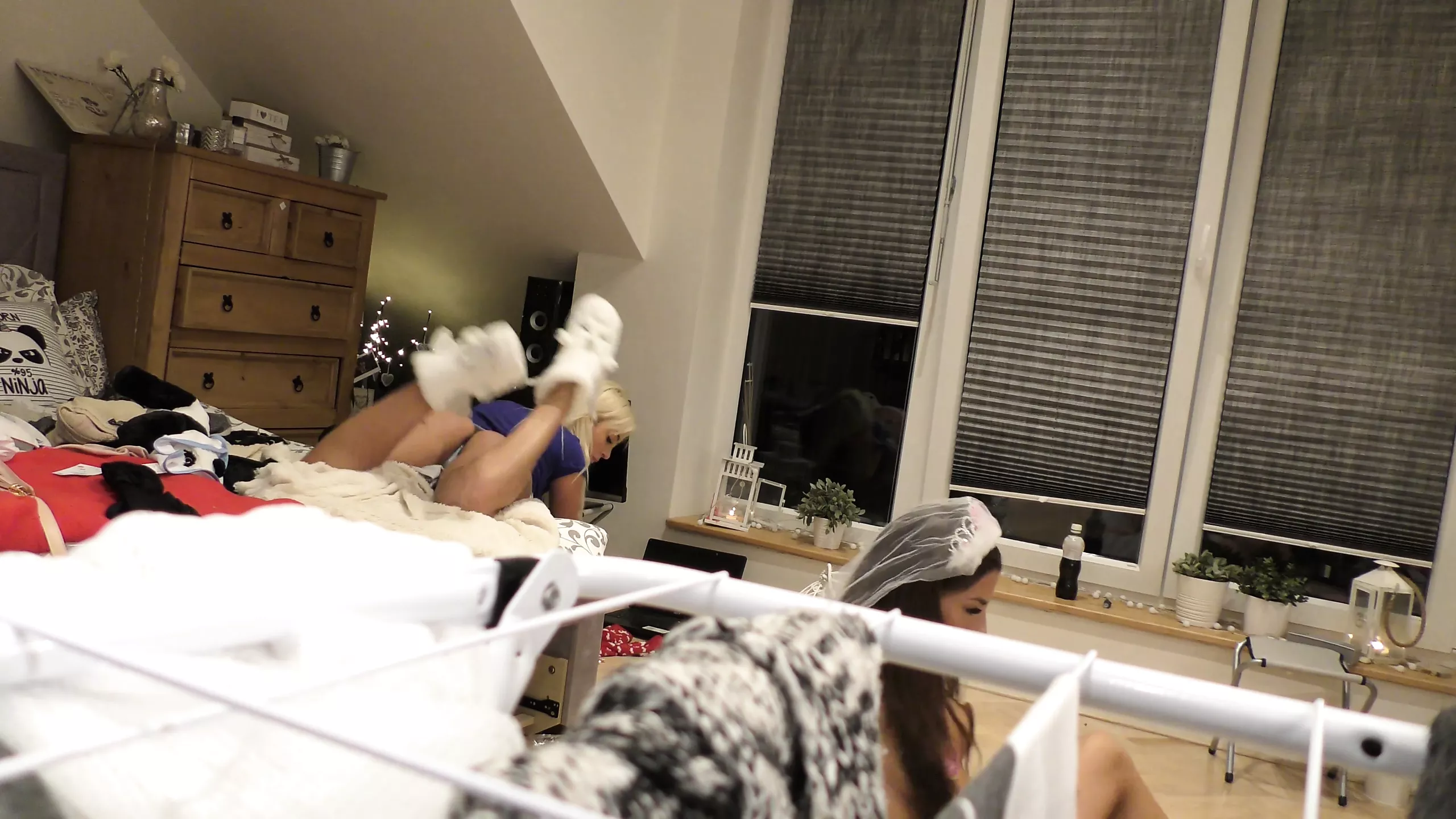 While they are partying hard I was there, voyeur cam, live - porn video  