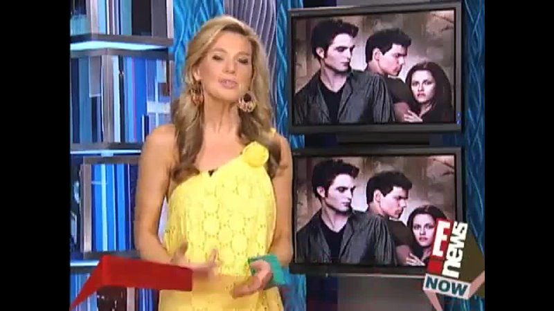 Kristen Stewart, Robert Pattinson and Taylor Lautner - New Moon - Interviews - porn video  