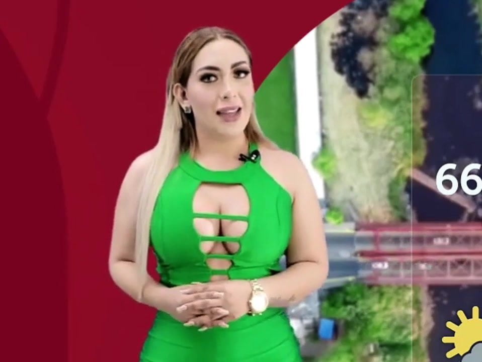 Latina weather girl Arely Hernandez Montenegro 2 - porn video  