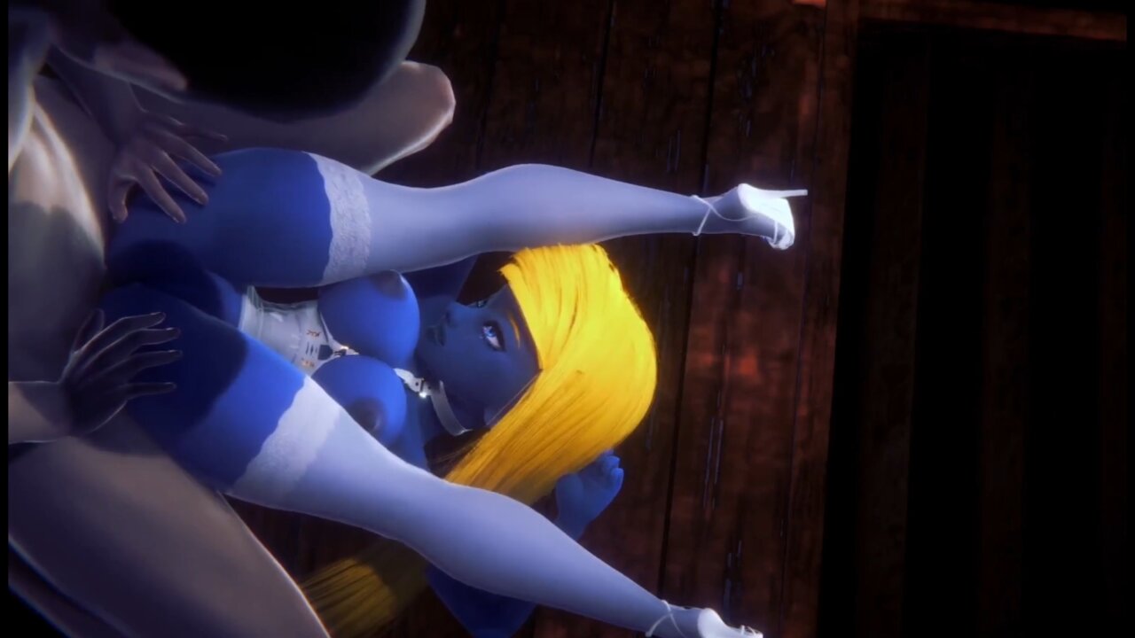 Gargamel Smurfing Smurfette : Smurf Parody - porn video  