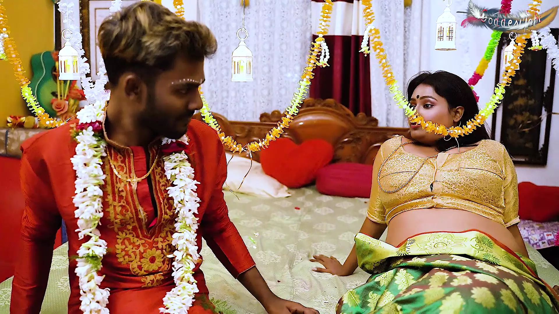 SHADI KARTE HI JAMAIRAJA KE SATH PAHELI SUHAG RAT ( HINDI AUDIO ) - porn video  