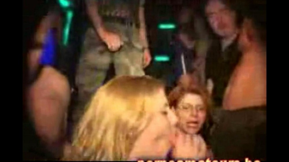 Horny chicks relax in the club - porn video  