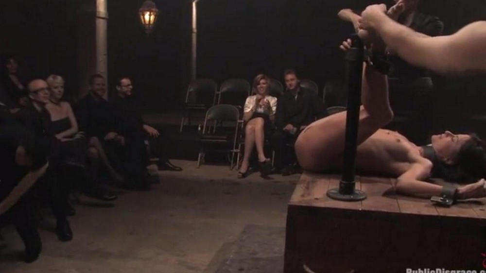 Public BDSM party - porn video  