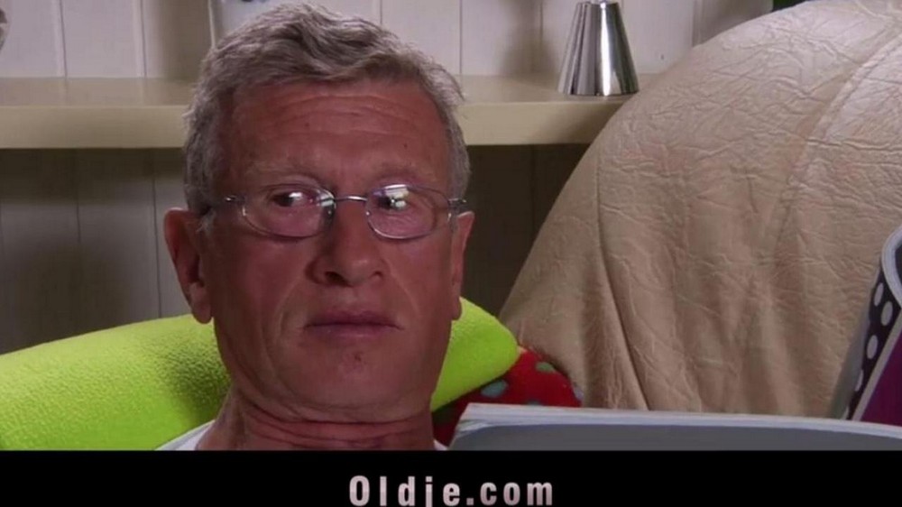 Old men excite her - porn video  