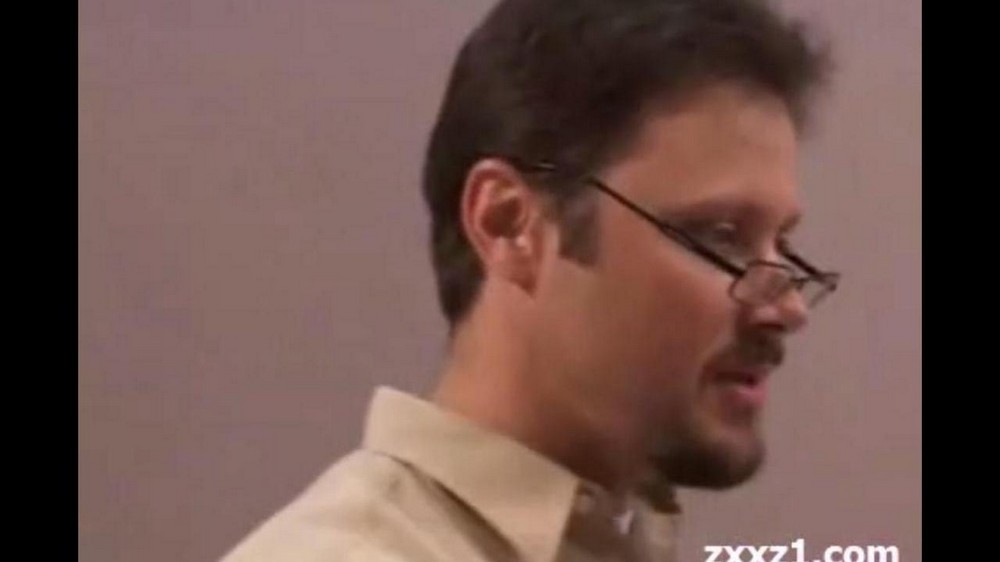 Teacher fucked student in mouth and doggy style - porn video  