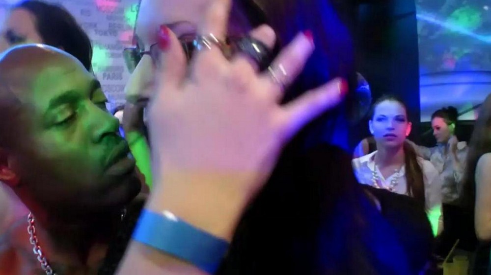 Women publicly fuck strippers - porn video  