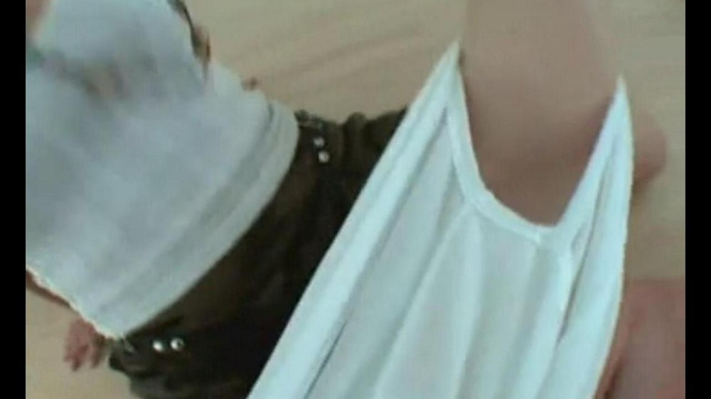Japanese woman fucked a guy in the ass with a strap-on - porn video  