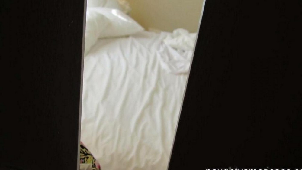 Brother looks between the legs of his sleeping sister - porn video  