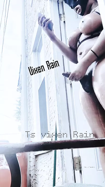 TS Vixen Rain Dropping Loads - porn video  