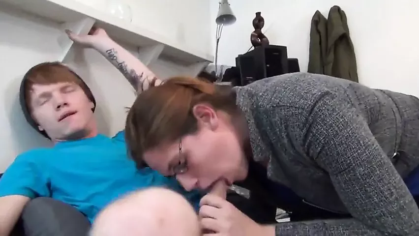 Mom Catches Step Son Jerking Then Finishes Him - porn video  