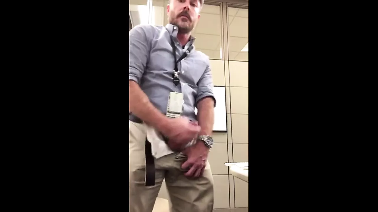 Jerking At Work Cumpilation - porn video  