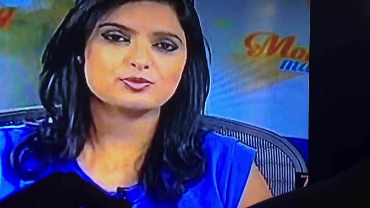 Cum tribute to hot news anchor - porn video  