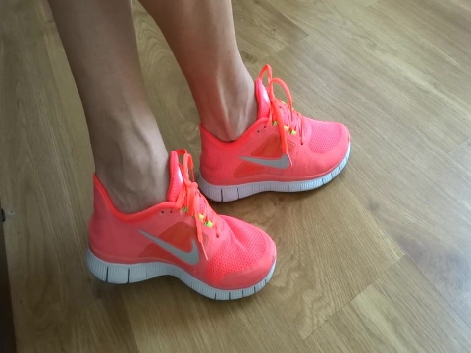 My sexy nike pink sneakers - porn video  