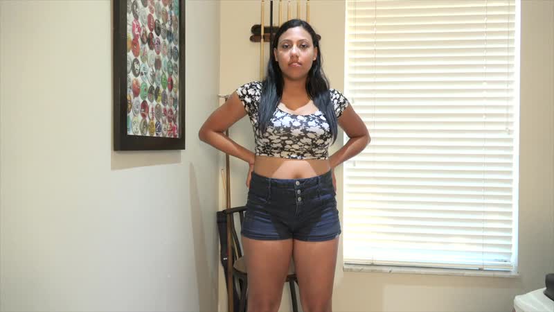 Cassie taylor-chair_dl-720 (Boobs - Large, Butt - Large, Cotton, Cropped Top, Hair - Brunette, Jeans, Shorts, Topless) - porn video  