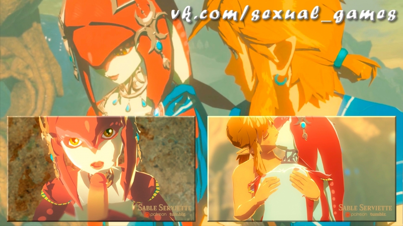Mipha and Link (The Legend of Zelda sex) - porn video  