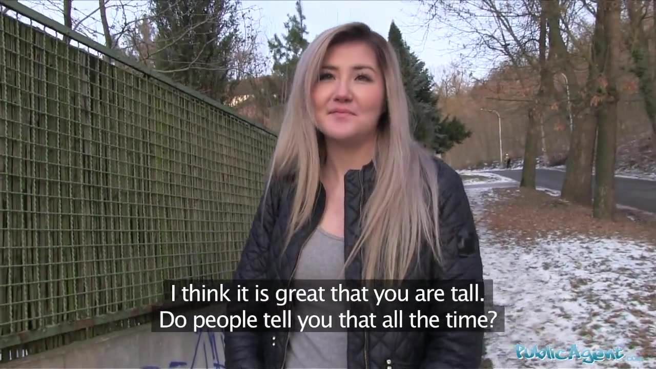 Public Agent Cute Russian loves sex for cash - porn video  