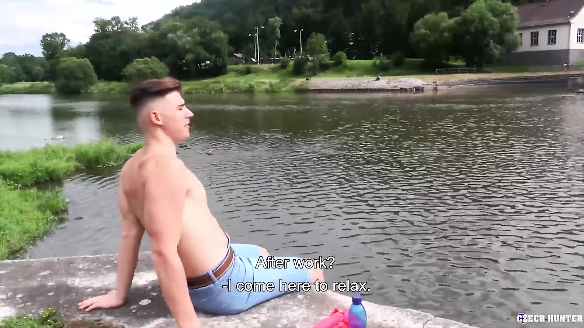 European Dude Agrees To Get His Asshole Drilled For A Huge - porn video  