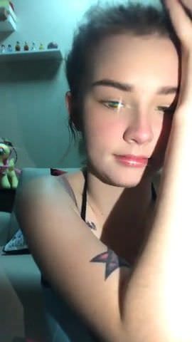 Sexy girl doing selfies with a bra.mp4 - porn video  