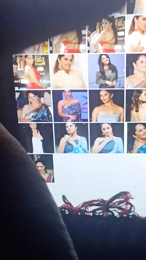 Anasuya Bhardwaj sexy cock rub Tribute - porn video  