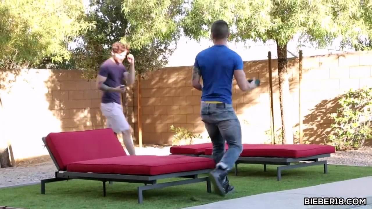 Gay stud gets banged when playing Pokemon Go - porn video  