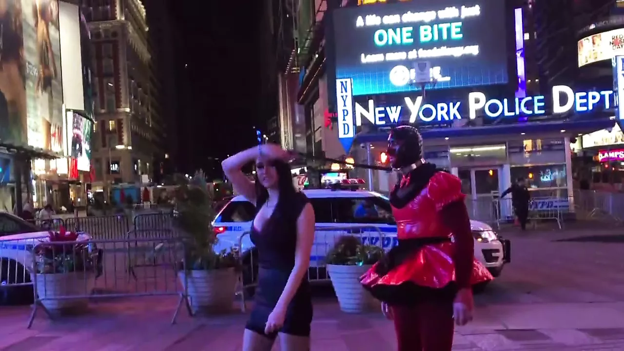 Public Humiliation of a male slave 2 - porn video  