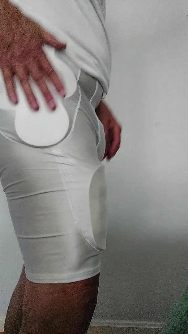 Football compression shorts - porn video  