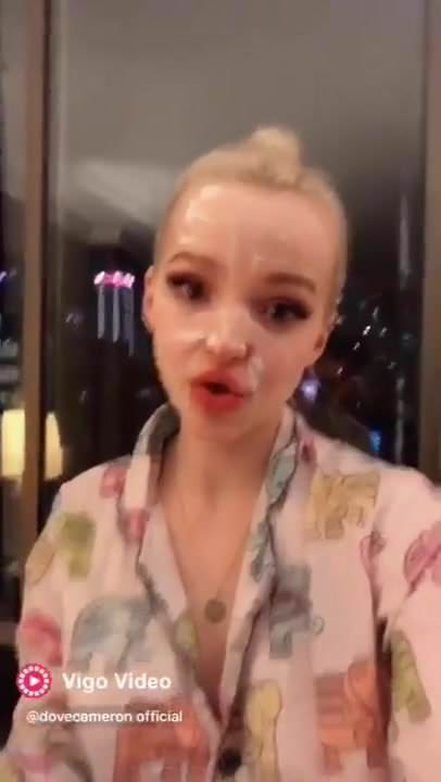Dove Cameron asks you to be good - porn video  