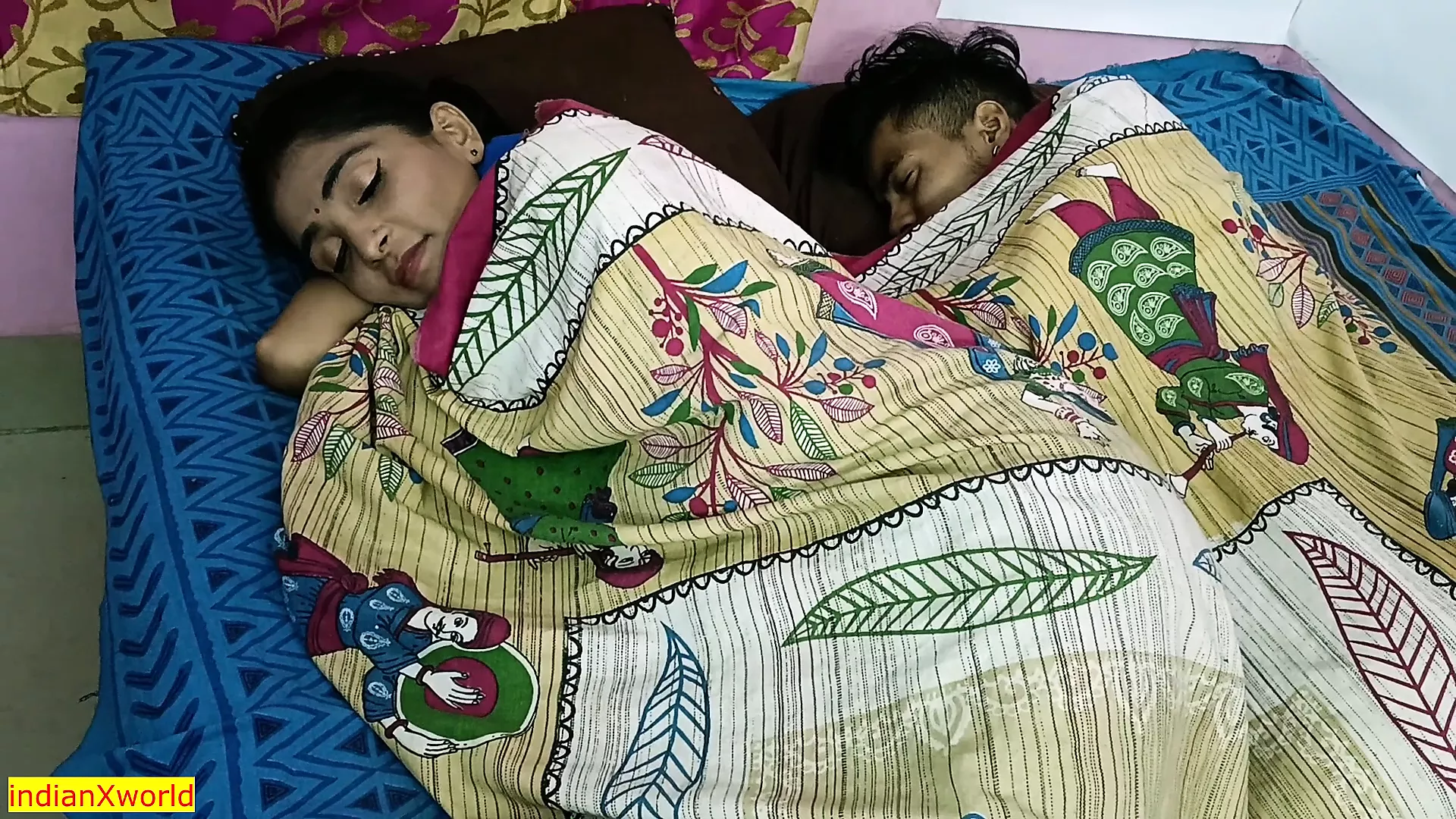 Indian cheating wife fucking with another man but caught! Hindi sex - porn video  