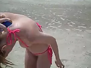 Bethanie Skye In A Bikini That Doesnt Cover Her Pussy! - porn video  