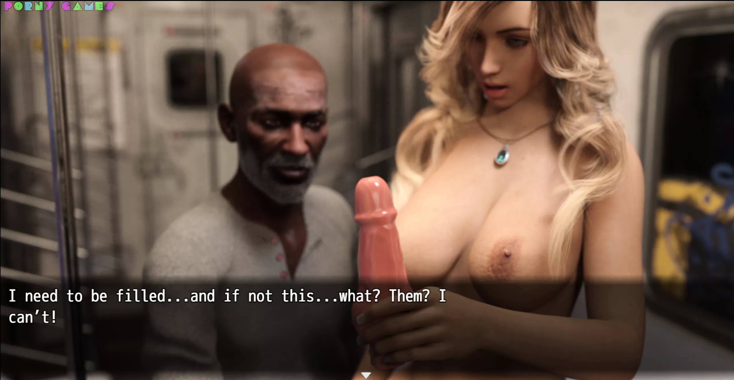⁣The Office Wife (by J. S. Deacon) - Exibitionism on the underground train pt. 52 - porn video  