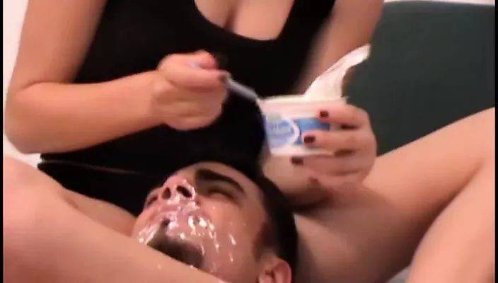 Spitting dominas - porn video  