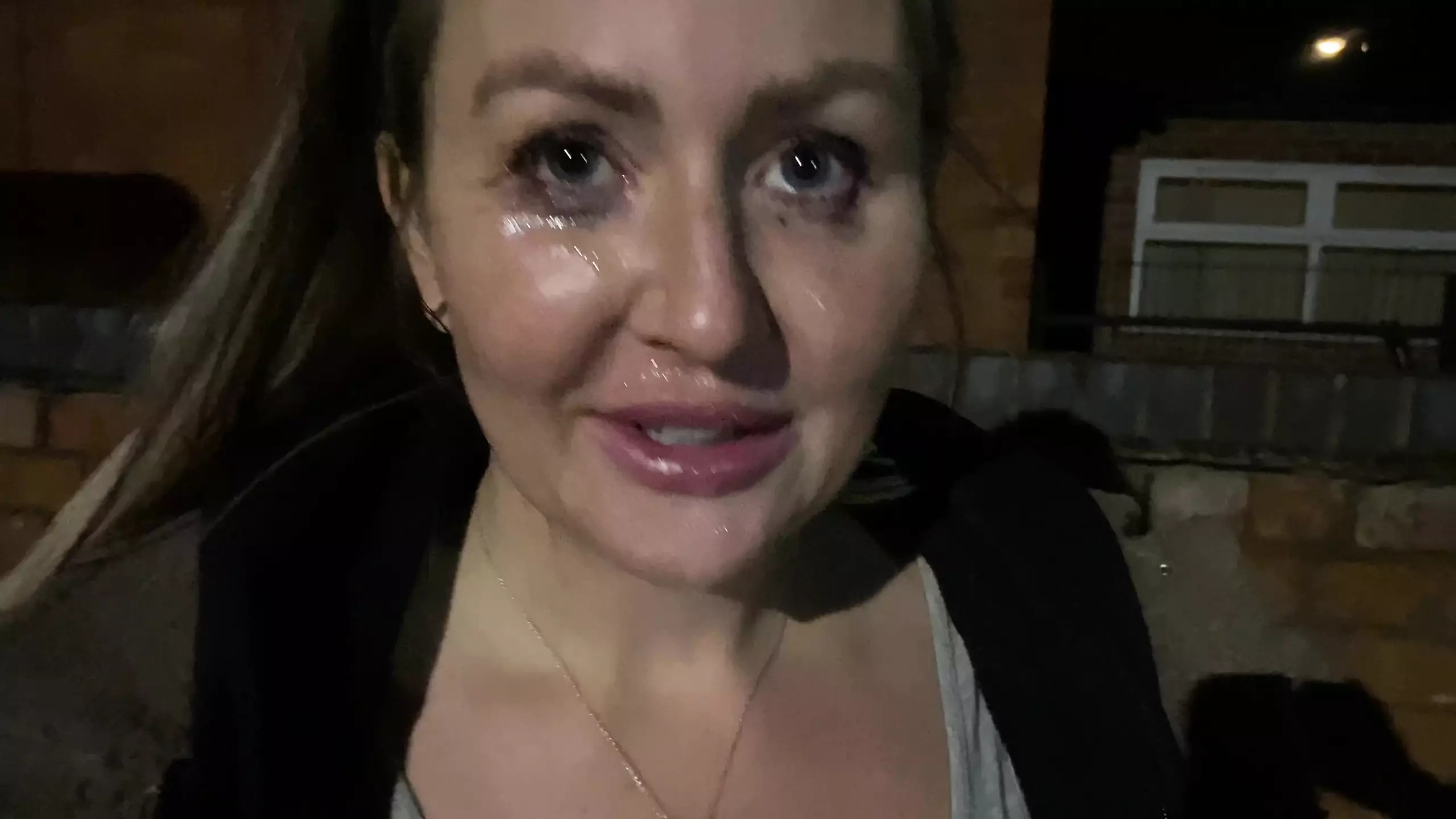 A public cum walk - porn video  