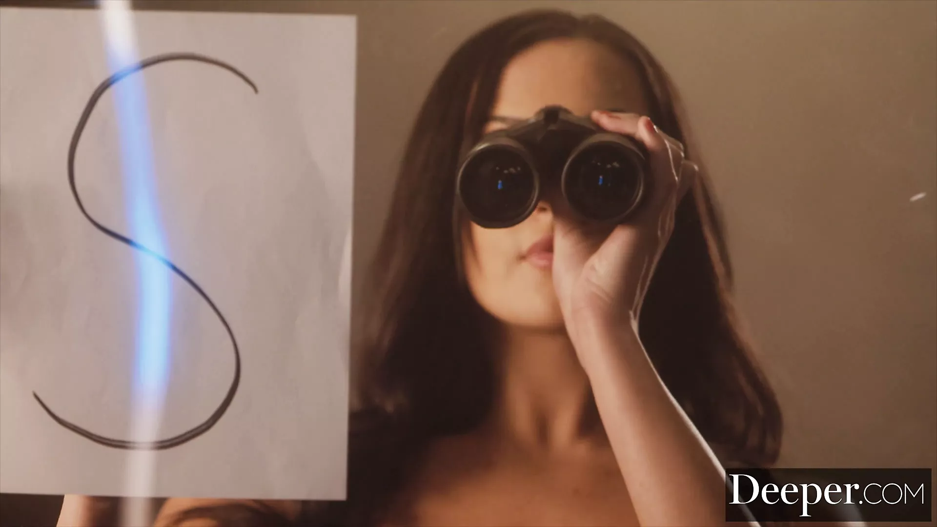 Deeper. Voyeur lives out his kinks through a telescope - porn video  