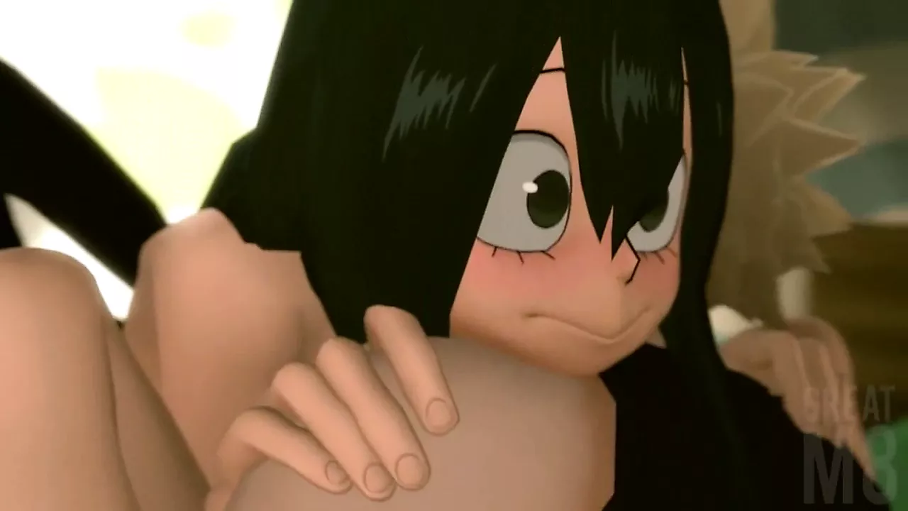 Katsuki Bakugou Fucks Tsuyu Asui - porn video  