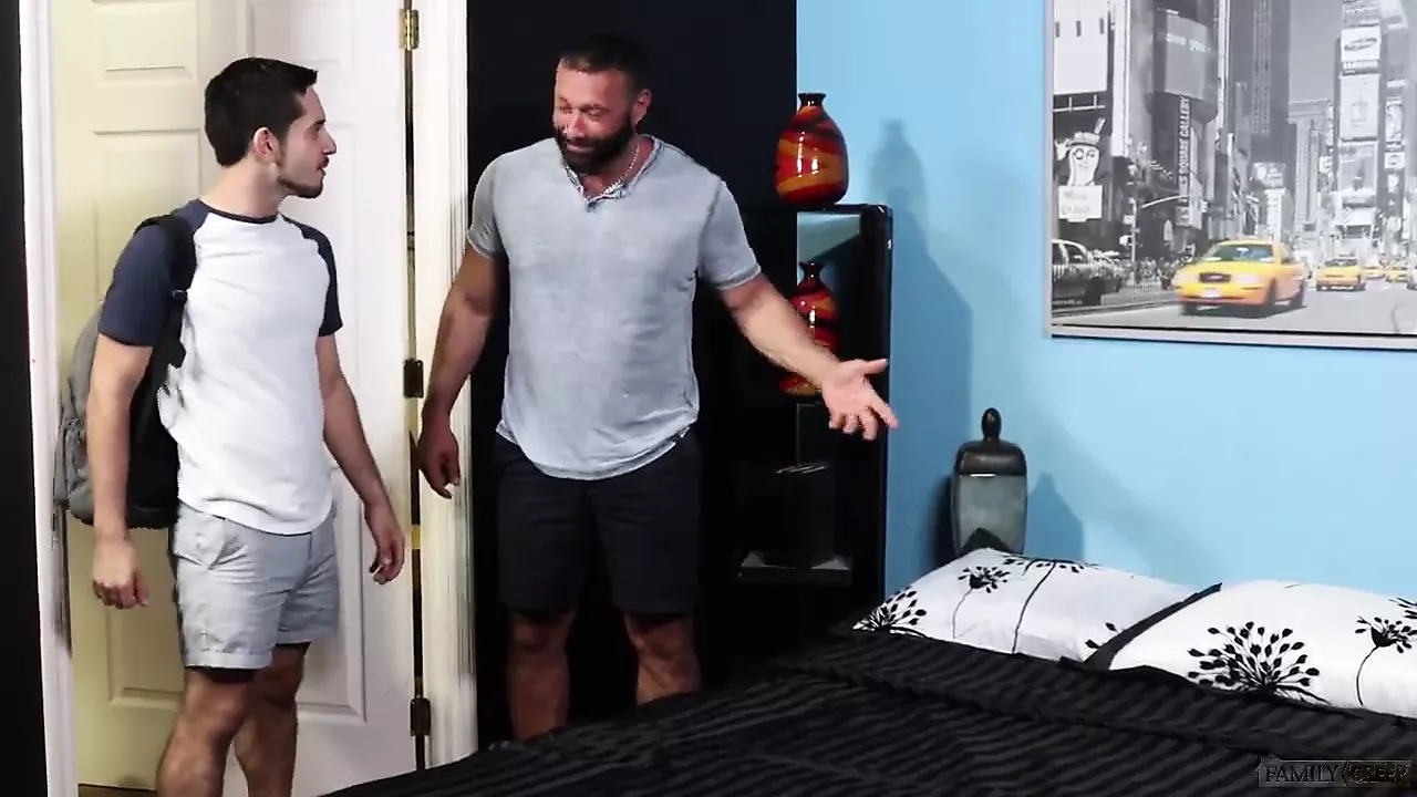 My Sexy Guncles - Alex Tikas and Aiden Joseph - porn video  