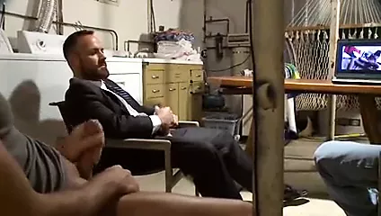 Four straight men watching porn - porn video  