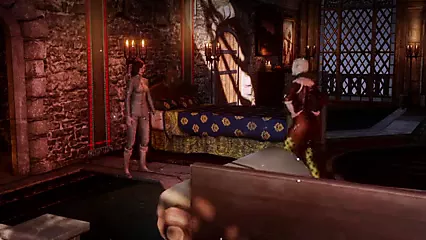 Dragon Age Inquisition nude Sera romance - porn video  