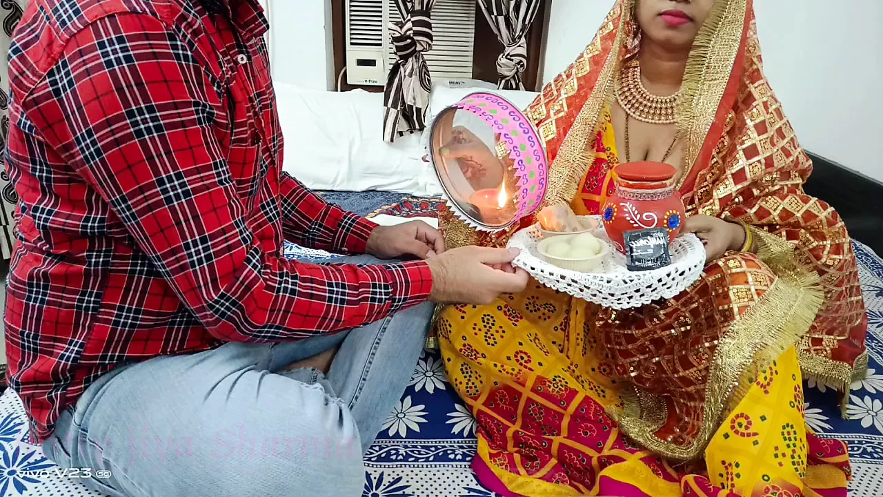 Karwa chauth special 2022 indian xxx desi husband fuck her wife hindi audio with dirty talk - porn video  