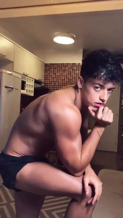 Cute twink boy model - porn video  