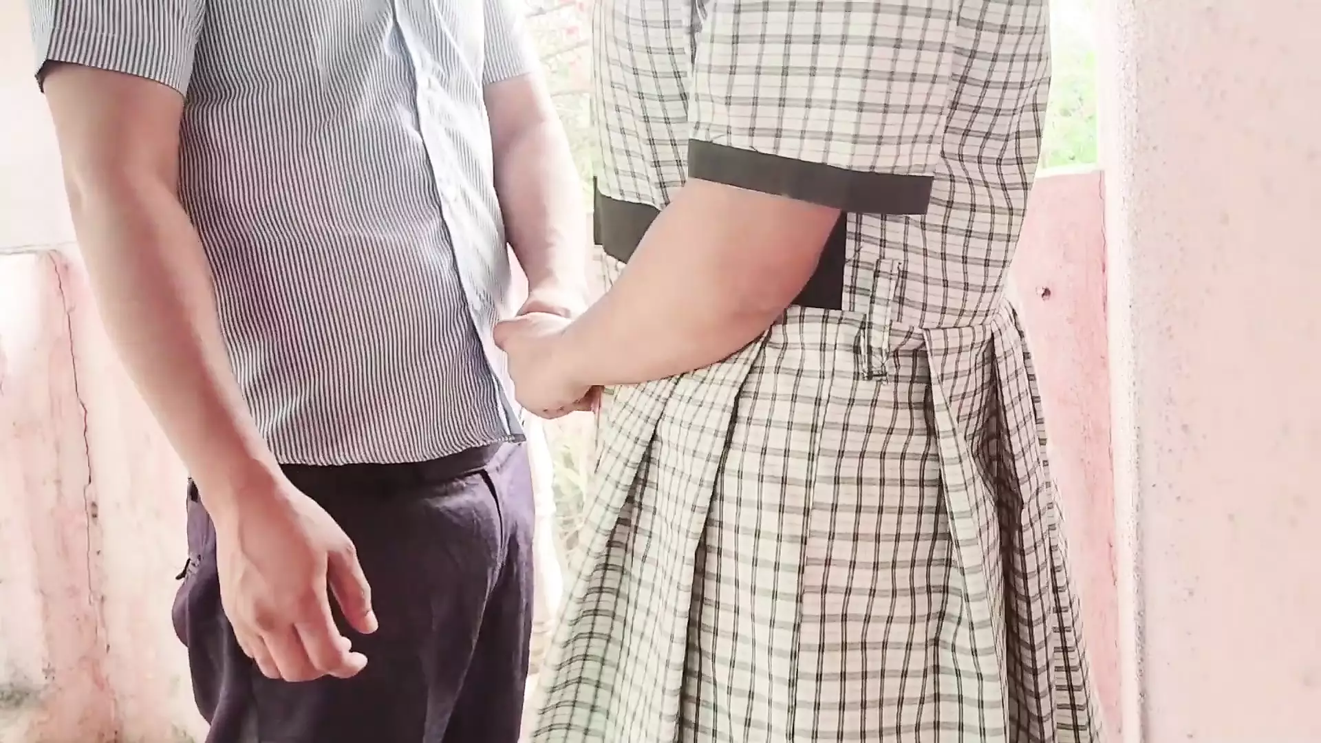 Indian college girl hard fucking in outdoor - porn video  