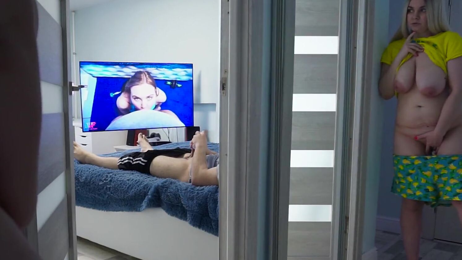 This is how we live and jerk off - porn video  