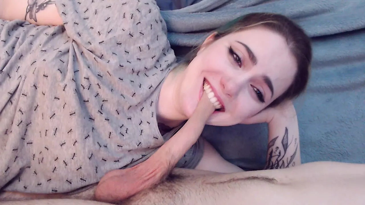 Playing with a soft cocks foreskin - porn video  